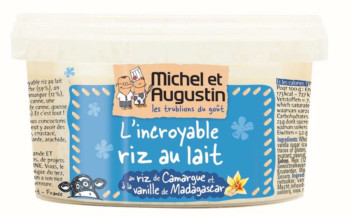 Riz Au Lait Michel Et Augustin L'incroyable riz au lait, Michel et Augustin (400 g) | La Belle Vie :  Changez votre vision des courses