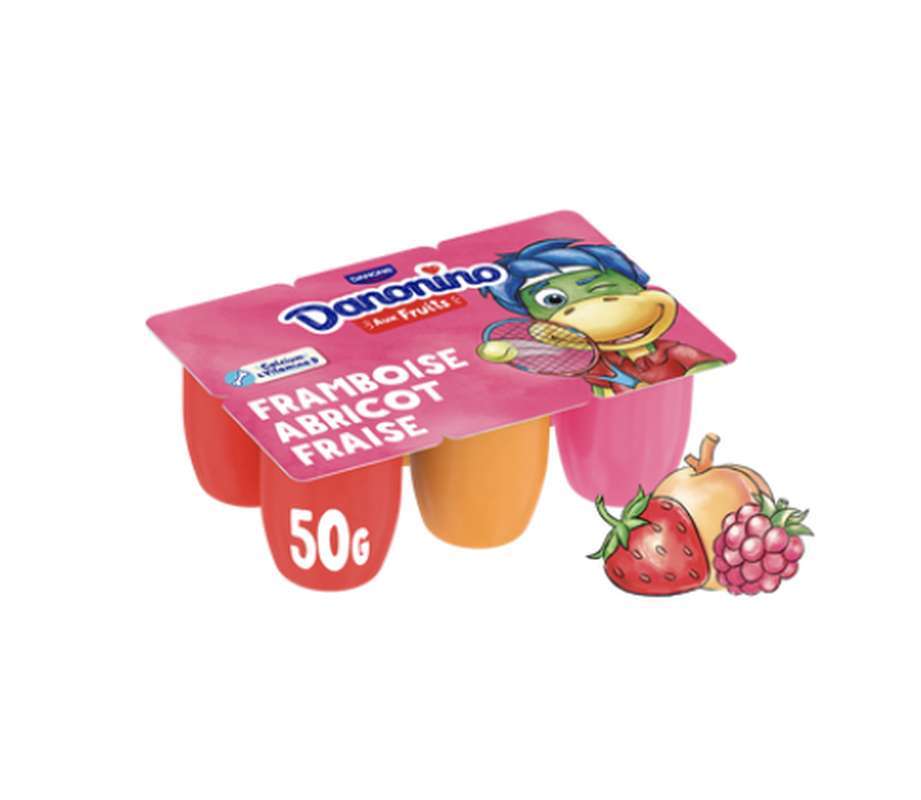 2 Packs de 6 Danonino Panache, Danone (12 x 50 g)