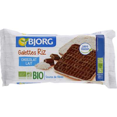 Galettes Riz Chocolat Lait Bio Bjorg 90 G La Belle Vie Changez Votre Vision Des Courses