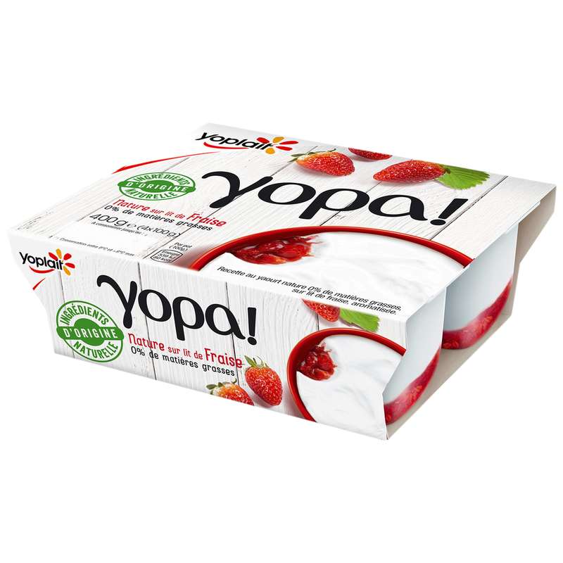 Yaourt Yopa Sur Lit De Fraises 0 Mg Yoplait 4 X 100 G La Belle Vie Changez Votre Vision Des Courses Yaourt Yopa Sur Lit De Fraises 0 Mg Yoplait 4 X 100 G La Belle Vie Changez Votre Vision Des Courses