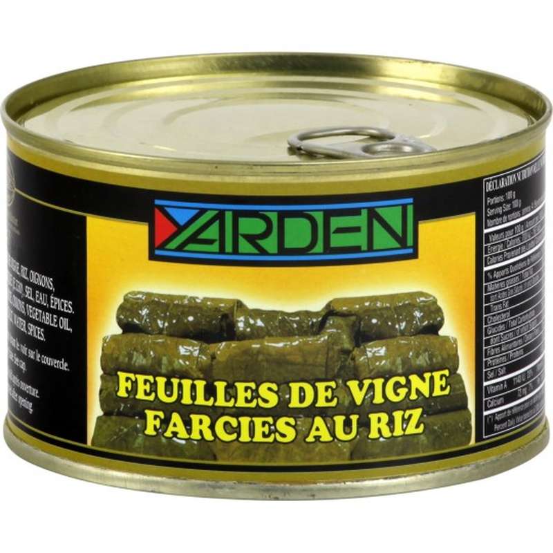 Feuilles de vignes farcies, Yarden (400 g) | Bam courses : Vos courses