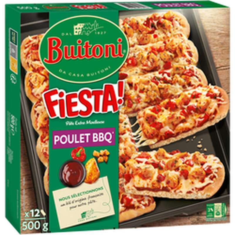 Pizza Fiesta Poulet Barbecue, Buitoni (500 g) La Belle Vie Courses