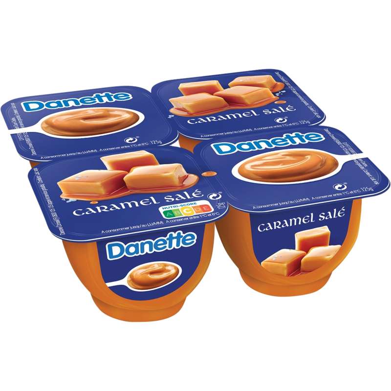 caramel salé (4 x 125 g) La belle vie Changez votre vision
