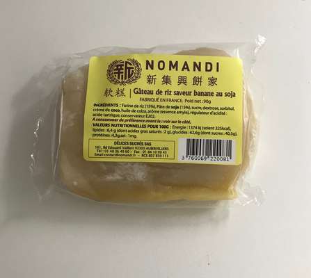 Gateau De Riz Saveur Banane Au Soja Nomandi 90 G La Belle Vie Changez Votre Vision Des Courses