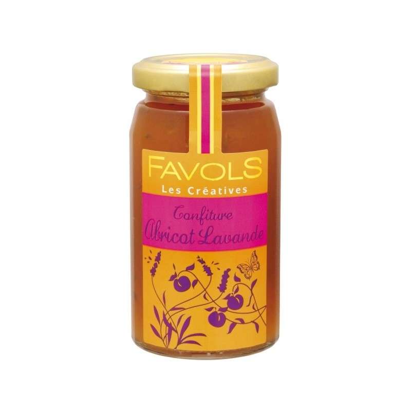 Confiture abricot lavande, Favols (260 g) La Belle Vie Courses en