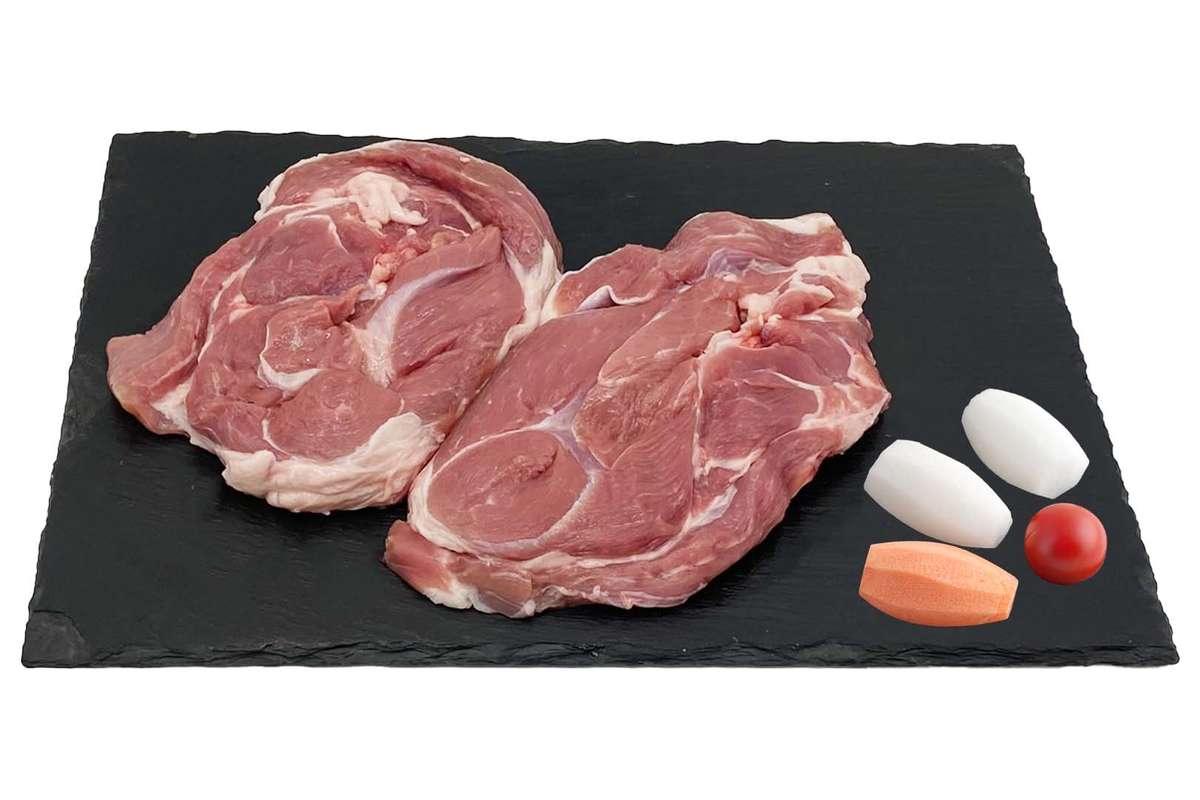 Agneau laiton de l'Aveyron/pavé dans le gigot, Maison Conquet (x 2, environ 300 - 400 g)