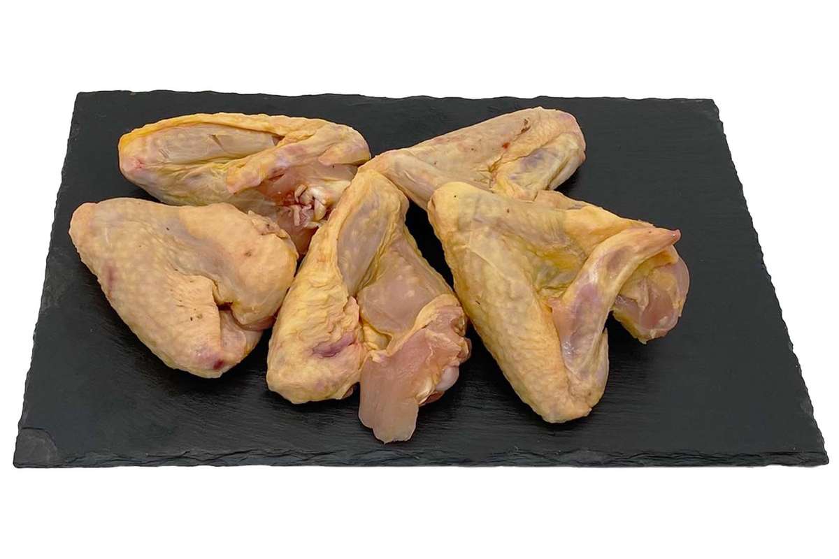 Ailes de poulet fermier, ferme de Quintard pour Maison Conquet (environ 550 - 600 g)