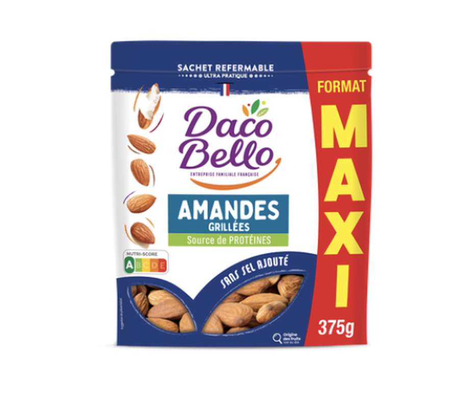 Amandes grillées maxi, Daco Bello   (375 g)