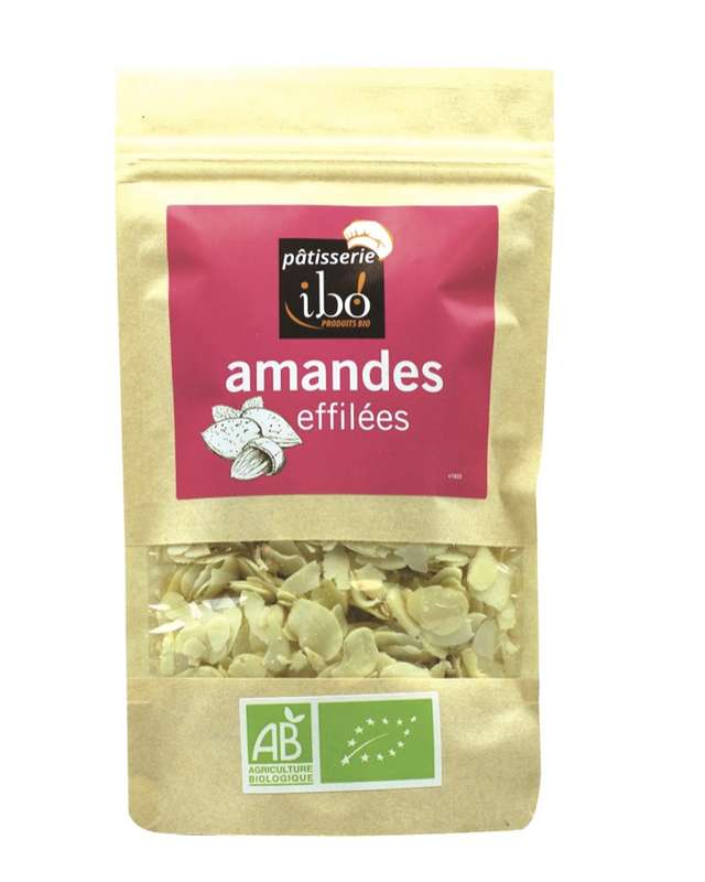 Amandes effilées BIO, Ibo (100 g)