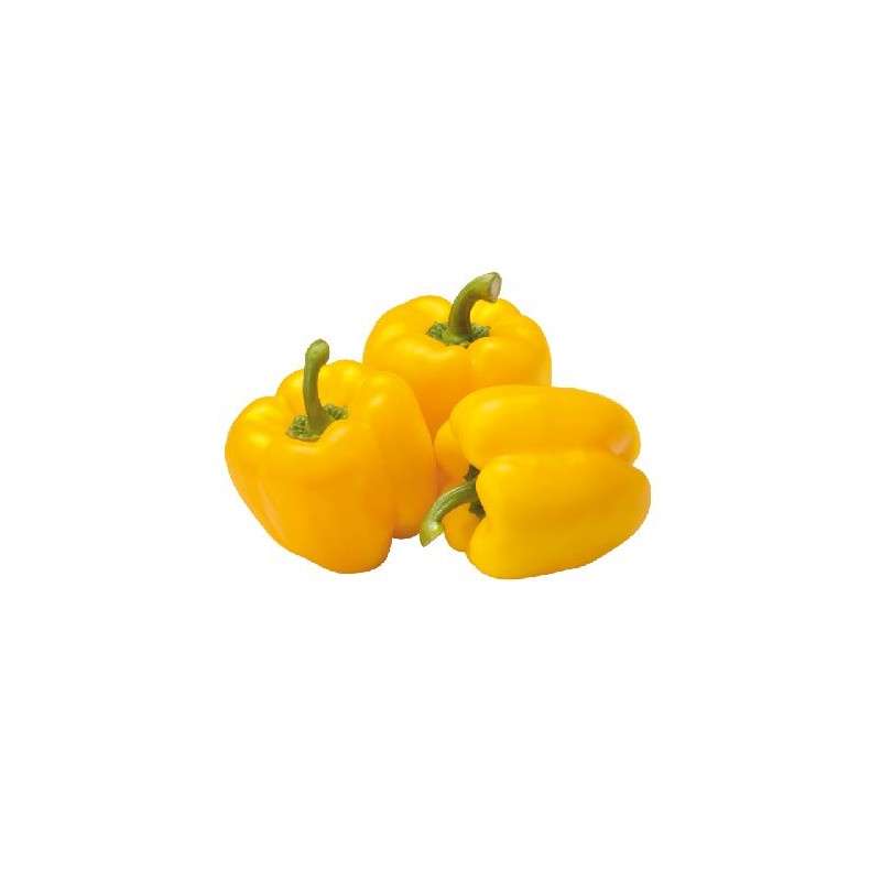 ANTI-GASPI Pack de 1 Kg de Poivrons jaunes BIO, Espagne