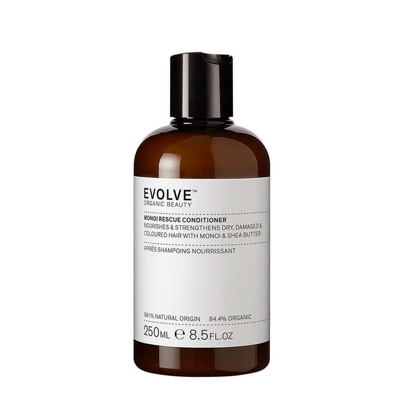Après-Shampooing cheveux secs Rescue au Monoi BIO, Evolve (250ml)
