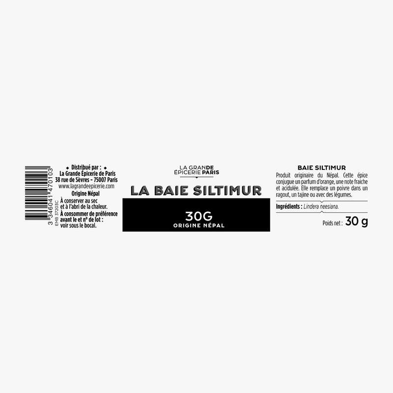 Baie de Siltimur, La Grande Epicerie de Paris (30 g) La Belle Vie