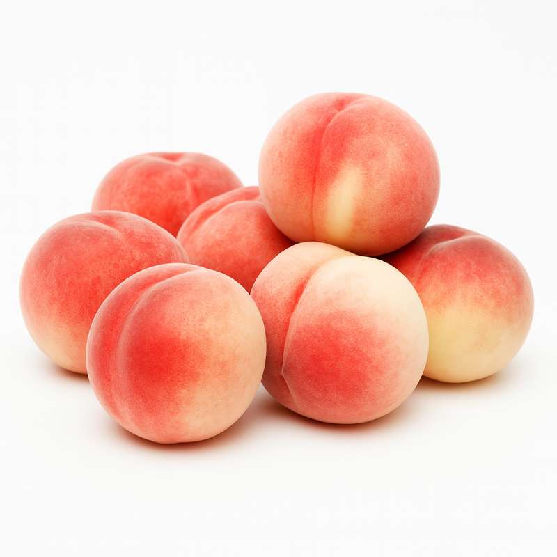 Barquette de pêches blanches BIO (500 g), France