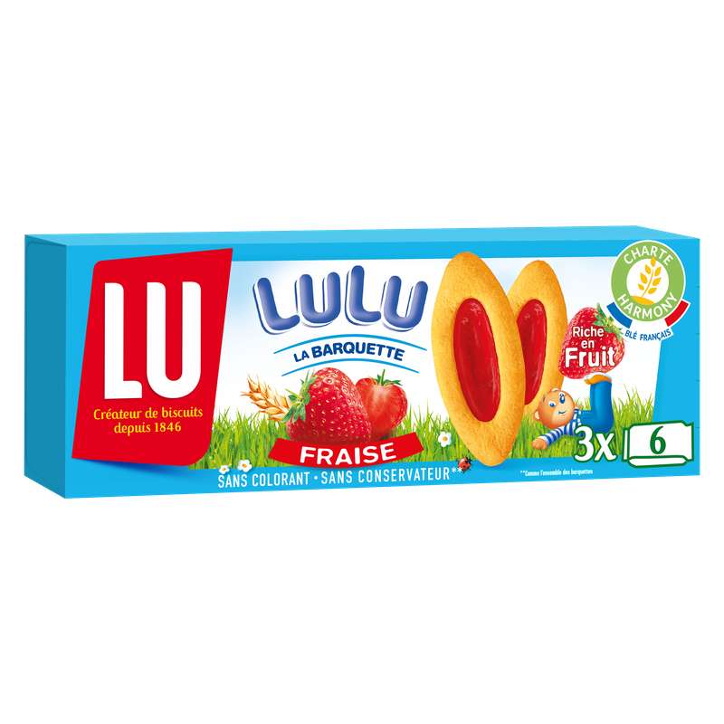 Barquettes A La Pulpe De Fraise Lulu Lu 1 G La Belle Vie Changez Votre Vision Des Courses