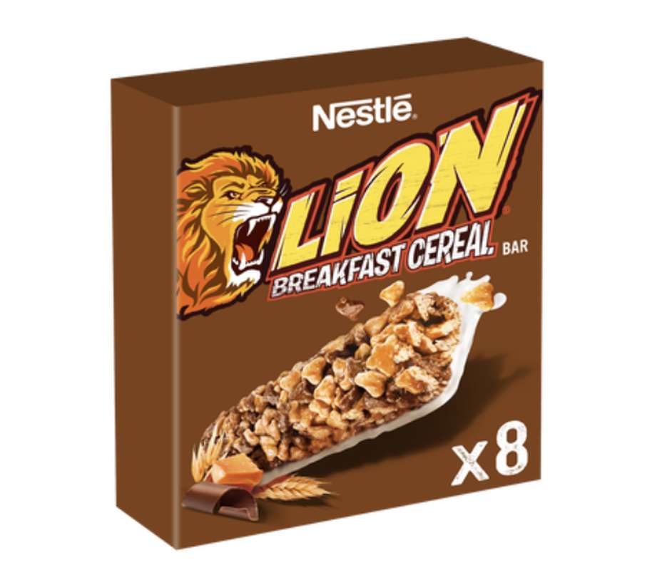 Barres de céréales Lion (8 x 25 g)