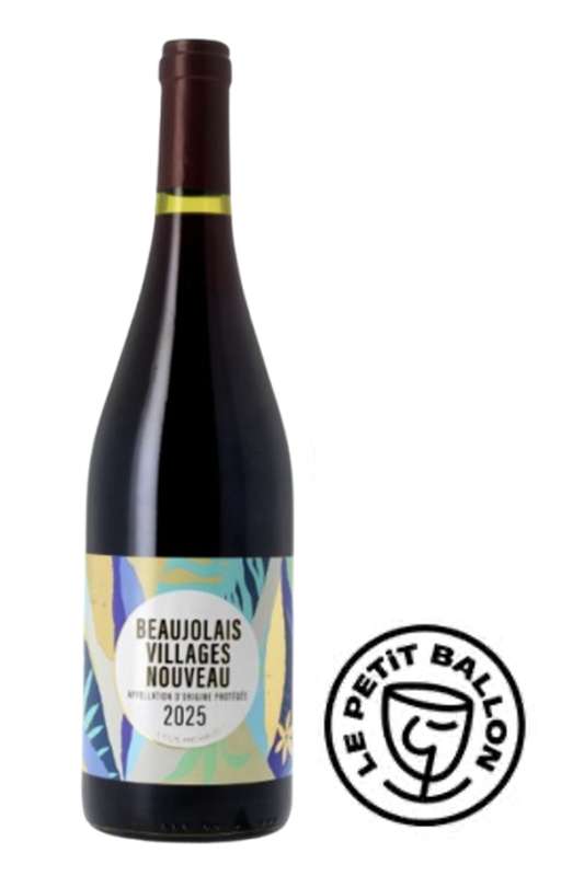 Beaujolais villages NOUVEAU 2025, Marius Michaud (75 cl) / Le Petit Ballon