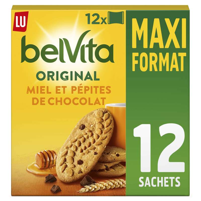 Belvita Petit Dejeuner Miel Et Pepites De Chocolat Lu 650 G La Belle Vie Changez Votre Vision Des Courses