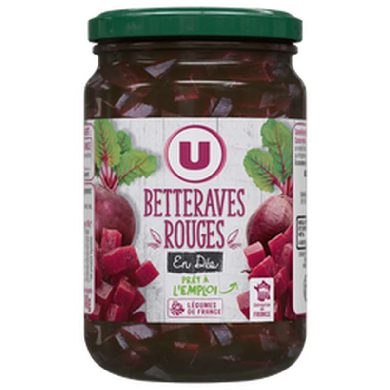 Betteraves rouges en dés, U (340 g) | La Belle Vie : Courses en Ligne ...