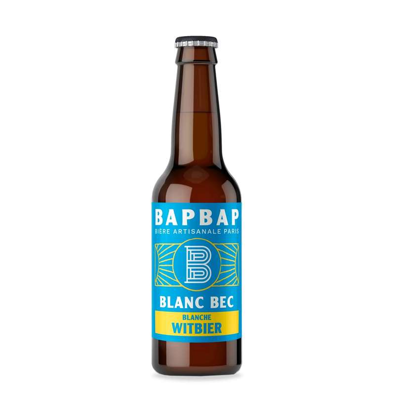 Bière blanche Blanc Bec, Bapbap (33 cl)