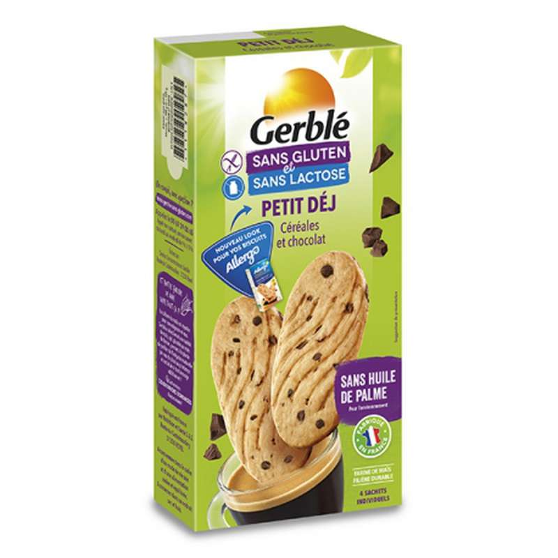 Biscuits Petit Dejeuner Sans Gluten Sans Lactose Gerble 0 G La Belle Vie Changez Votre Vision Des Courses