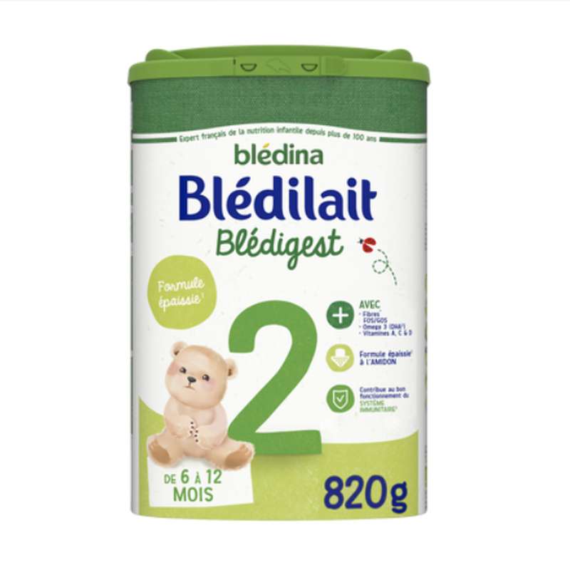 Blédilait Premium 2eme âge, Blédina (820 g)