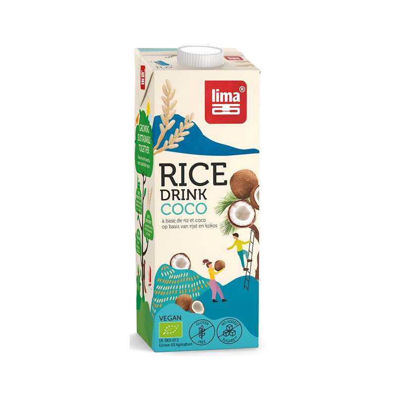 Boisson au riz Rice drink coco BIO, Lima (1 L)