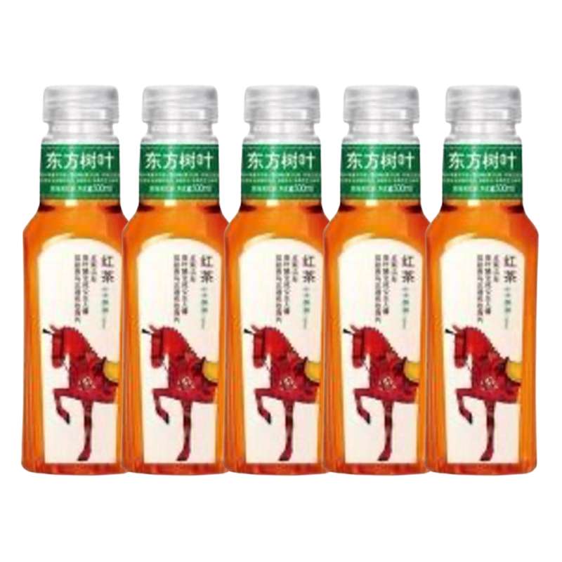 SUPER OFFRE -20% lot de 5 : Boisson au thé noir oriental, Nongfu Spring (500 ml) (x 5)