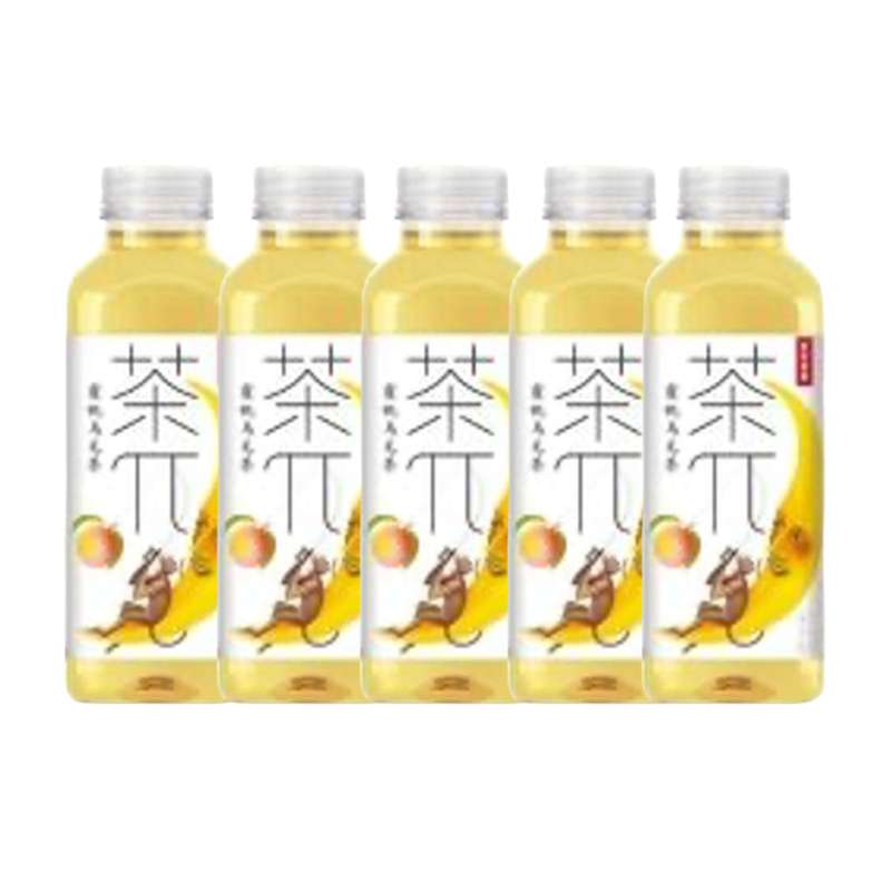 SUPER OFFRE -20% lot de 5 : Boisson de Thé Oolong Pêche, Nongfu Spring (500 ml) (x 5)