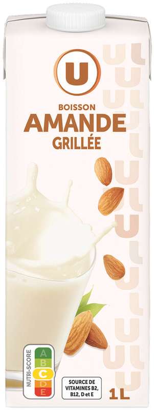Boisson végétale saveur amande, U (1 L)