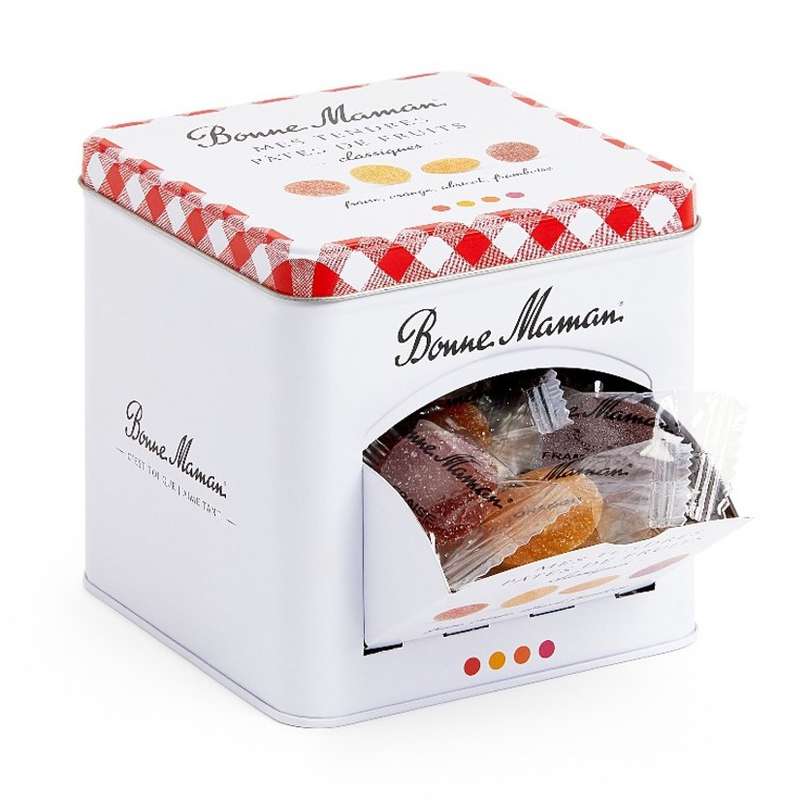 Boîte distributrice de pâtes de fruit, Bonne Maman (400 g) La belle