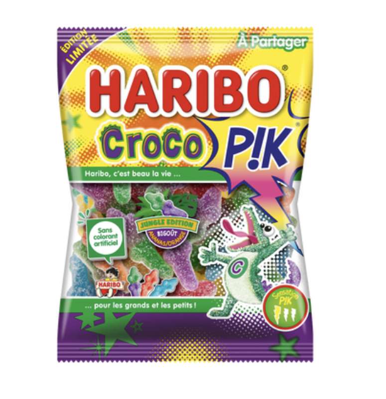 Bonbons Croco Pik, Haribo (275 g)