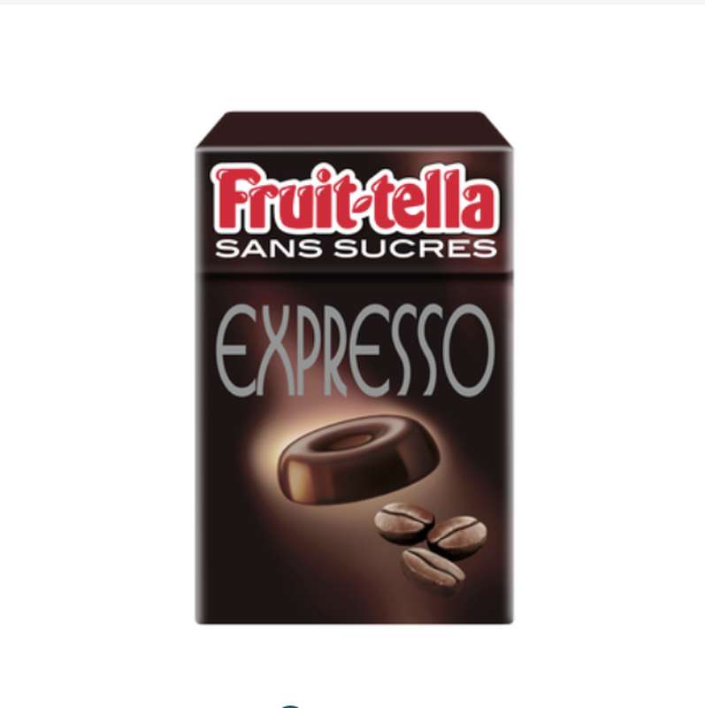 Bonbons sans sucre goût expresso, Fruit-ella (49 g)