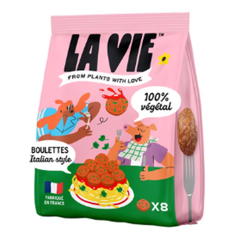 Boulettes végétales Italian style, La Vie (200 g)