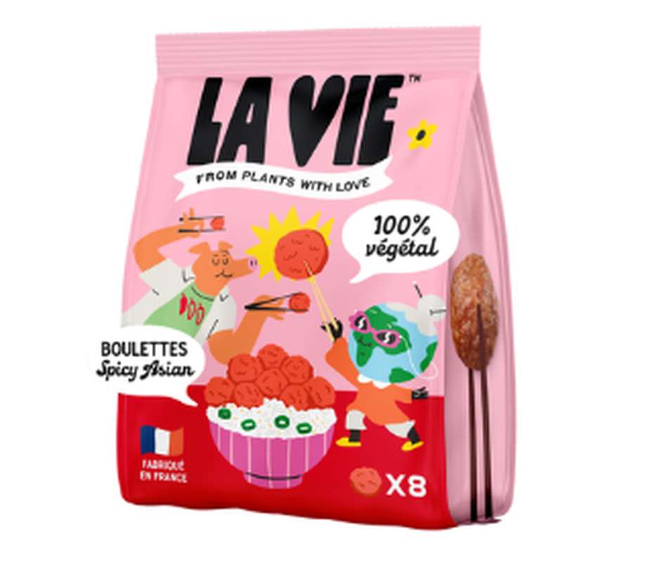 Boulettes végétales Spicy Asian, La Vie (200 g)
