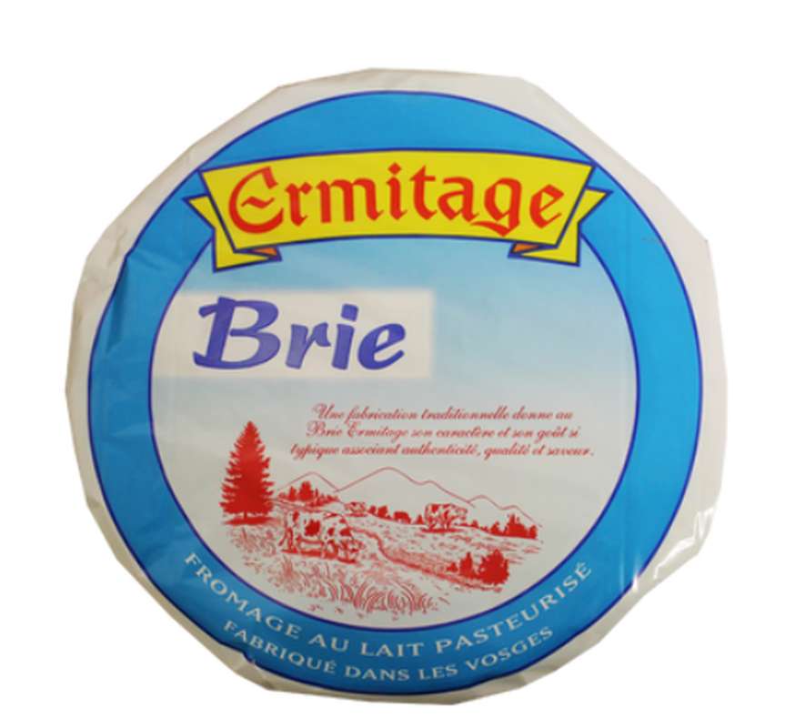 Brie pasteurisé, Ermitage (800 g) La Belle Vie Courses en Ligne