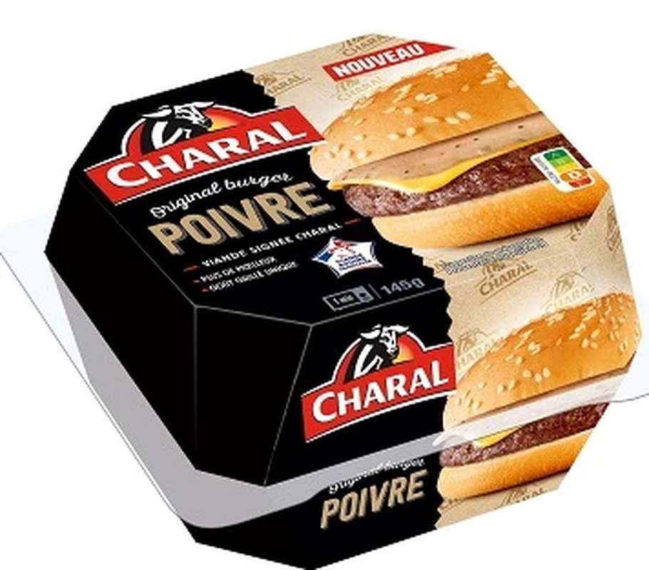 Burger au poivre, Charal (145 g)