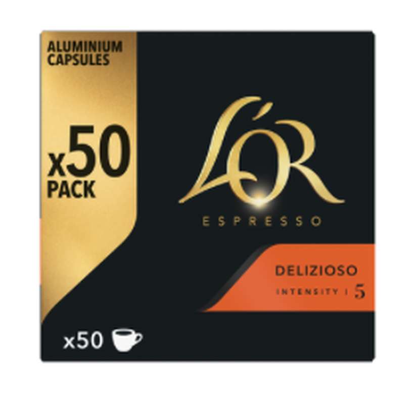 Café capsule Delizioso, L'Or (x 50)