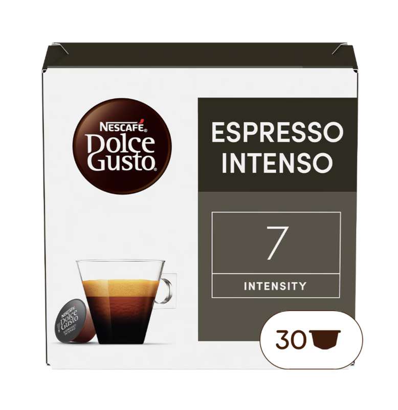Café capsule espresso Intenso, Dolce Gusto (x 16)