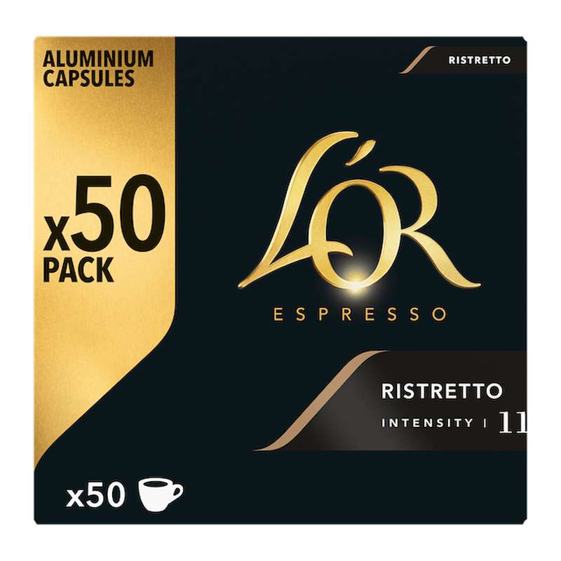 Café capsule Ristretto, L'Or (x 50)