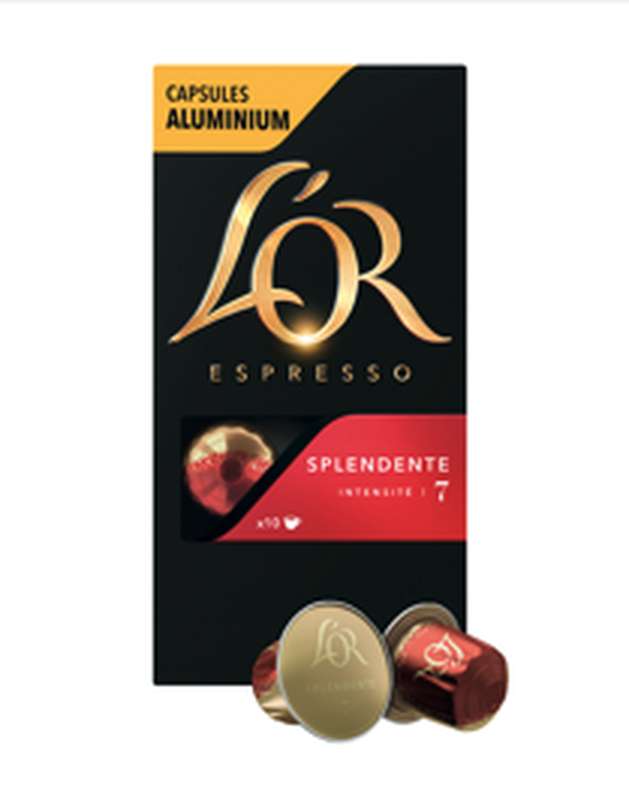 Café capsule Splendente, L'Or (x 10)