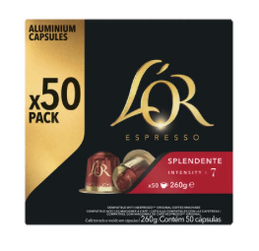 Café capsule Splendente, L'Or  (x 50)