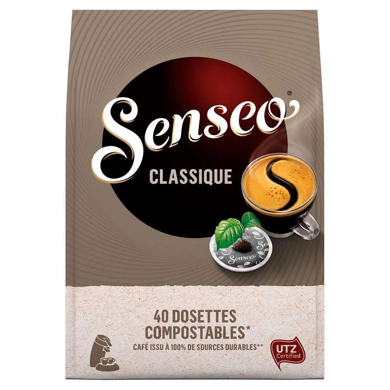 Café dosette Classique, Senseo (x 40)