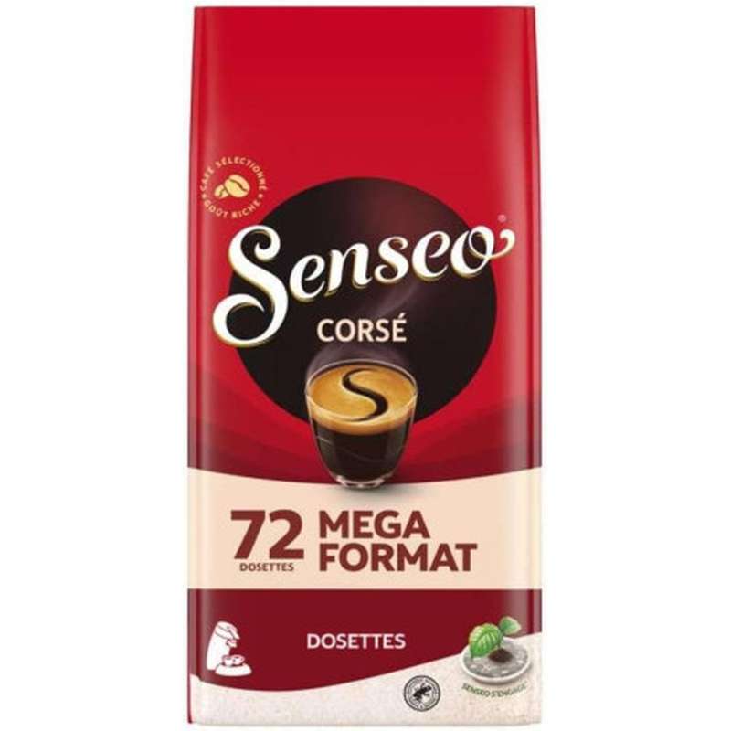 Café dosettes Corsé, Senseo (x 72)
