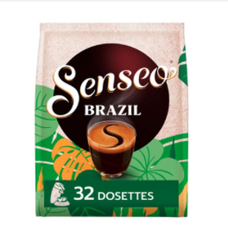 Café dosettes Espresso Brazil, Senseo (x 32)
