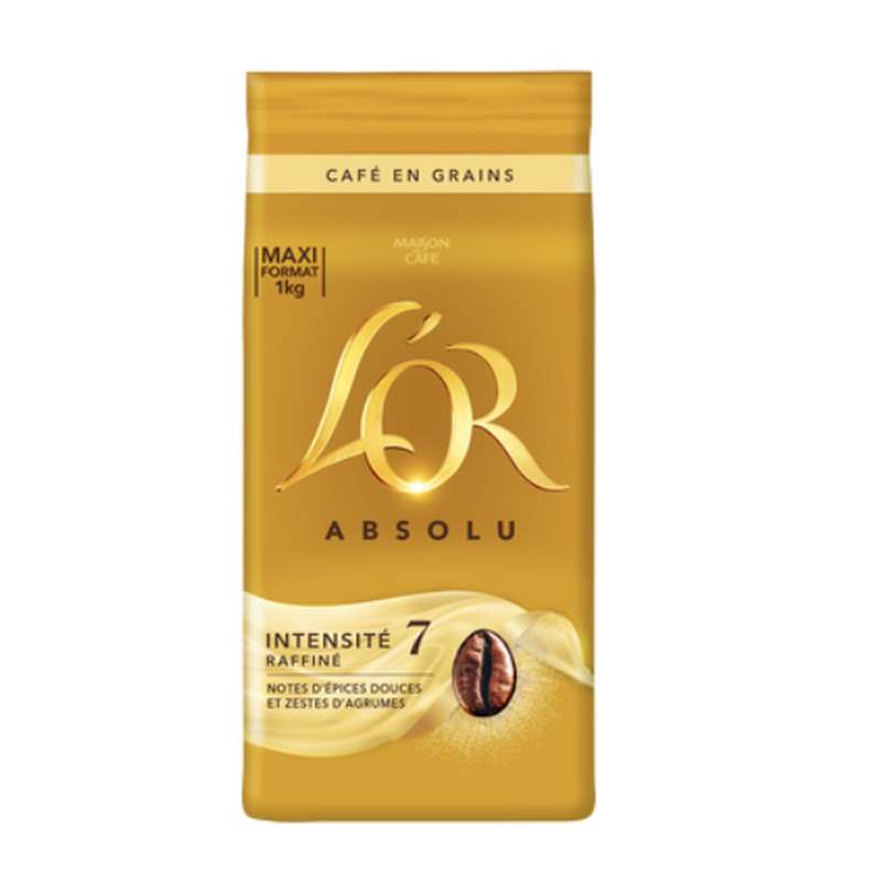 Café en grains Absolu, L'Or (1 Kg)