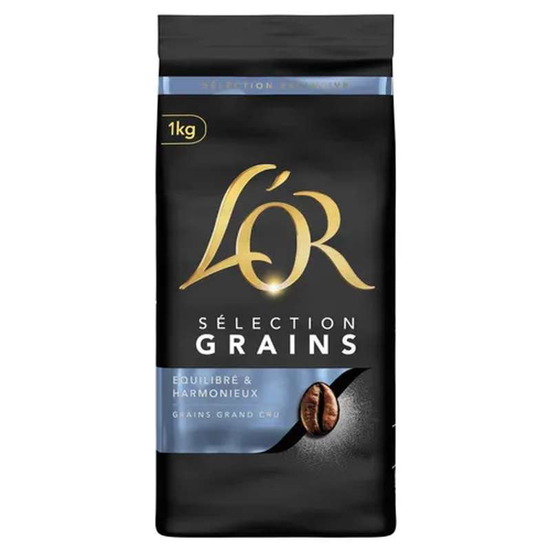 Café en grains sélection, L'Or (1 Kg)