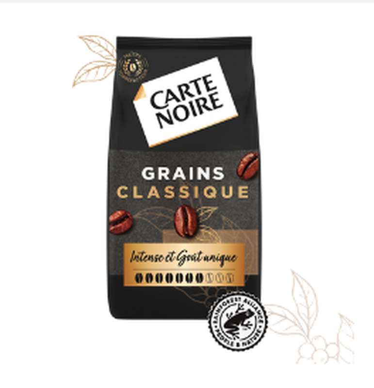 Café en grains torréfiés classique, Carte Noire (1 Kg)