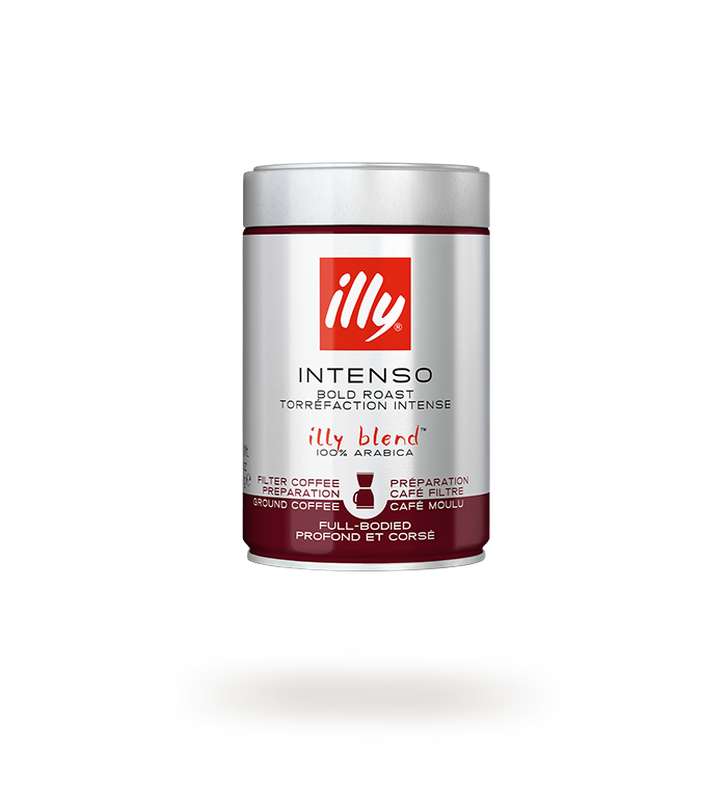 Café moulu torrefaction forte, Illy (250 g)