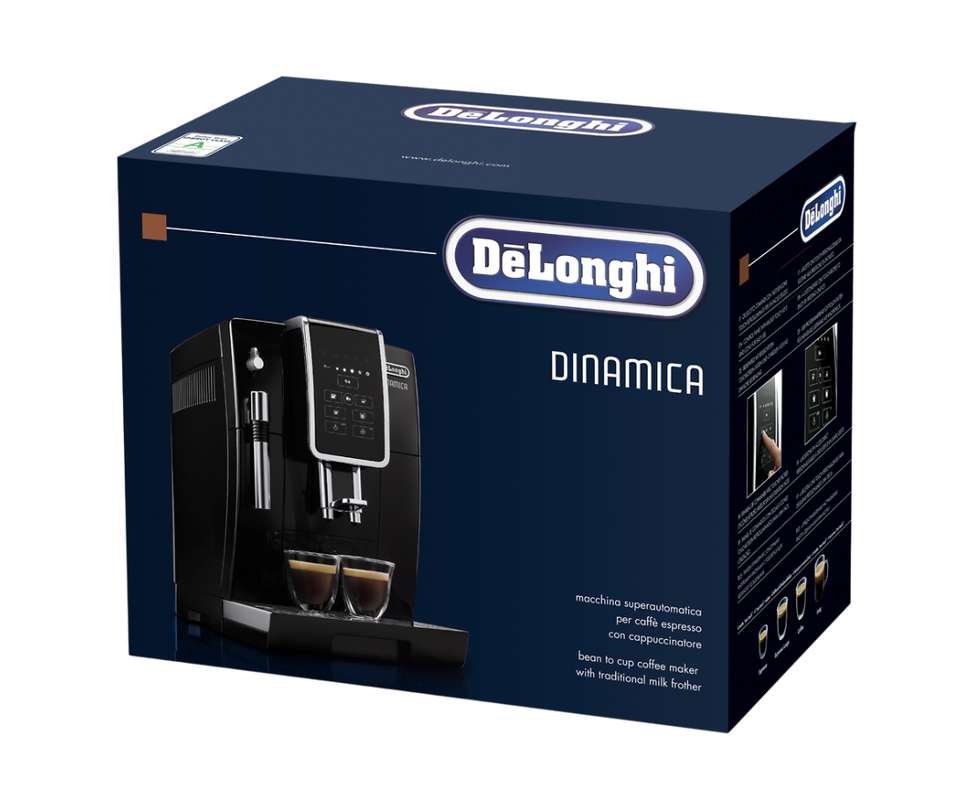 Machine à café Expresso broyeur à grains dinamica FEB3515.B, Delonghi