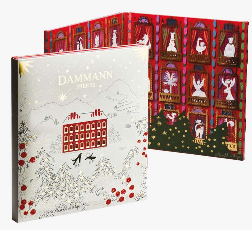 Calendrier de l'Avent, Dammann Frères (410 g)